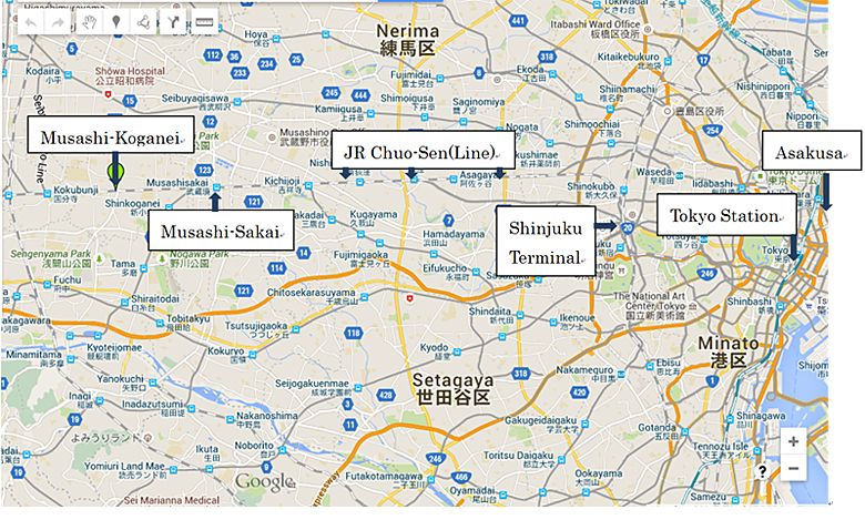 JAPAN map01